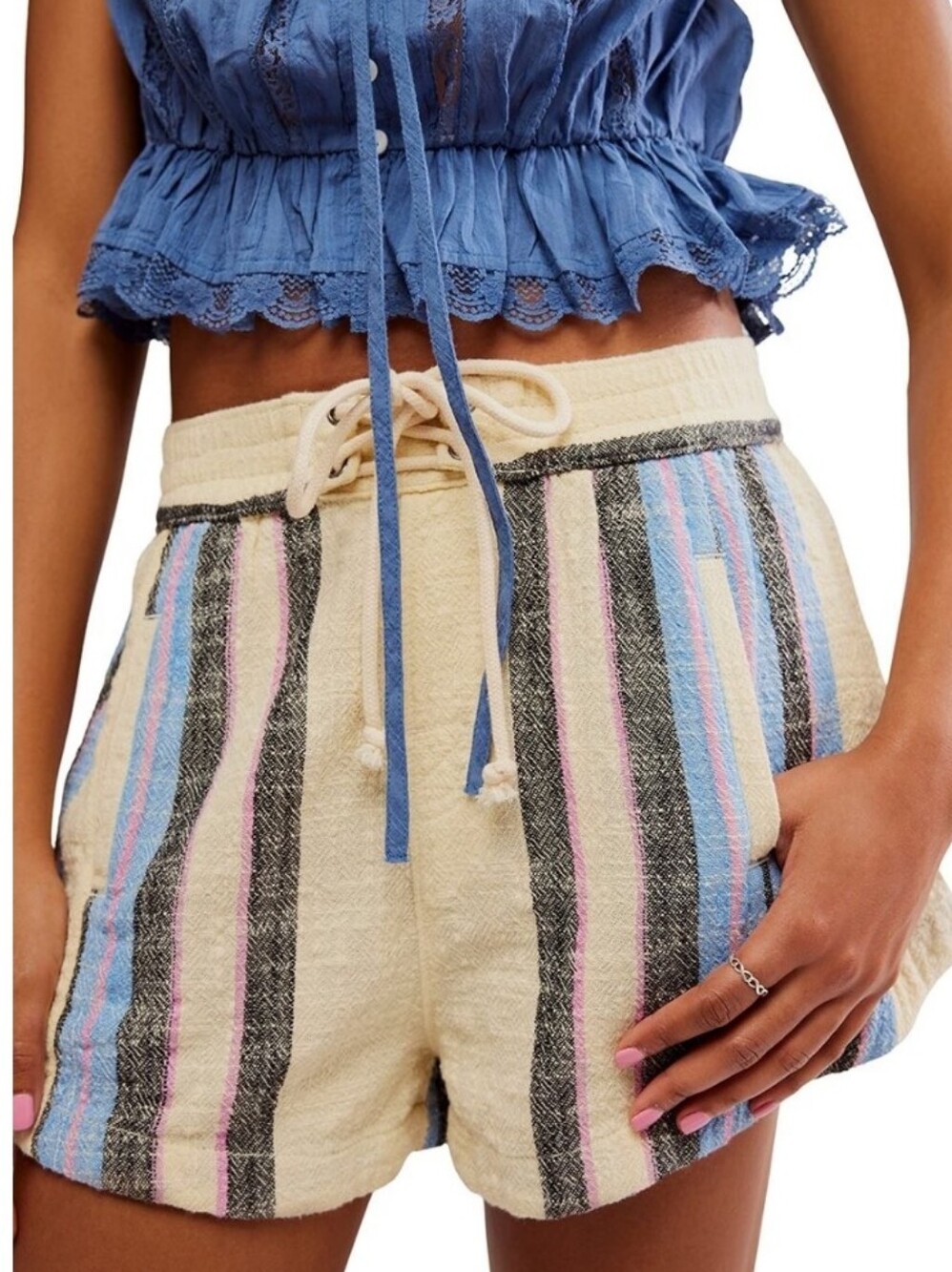 NWOT Free People Kalli Board Shorts. XL - Picture 2 of 11